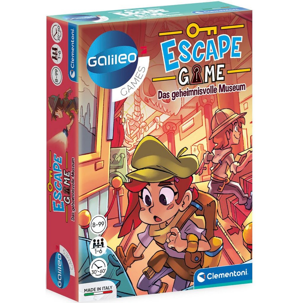 CLEMENTONI® Spiel Galileo Escape Room