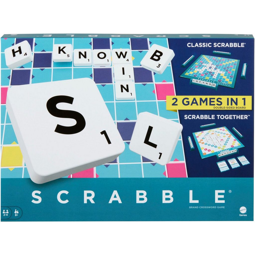 MATTEL GAMES Scrabble - 2 Spiele in 1